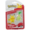 Pokemon Battle 2" Figure Pack - Pikachu & Chikorita