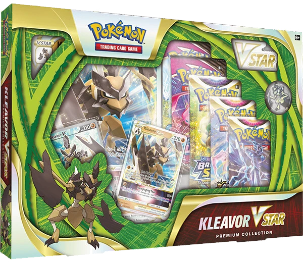 Pokemon Tcg Kleavor Vstar Premium Collection Box