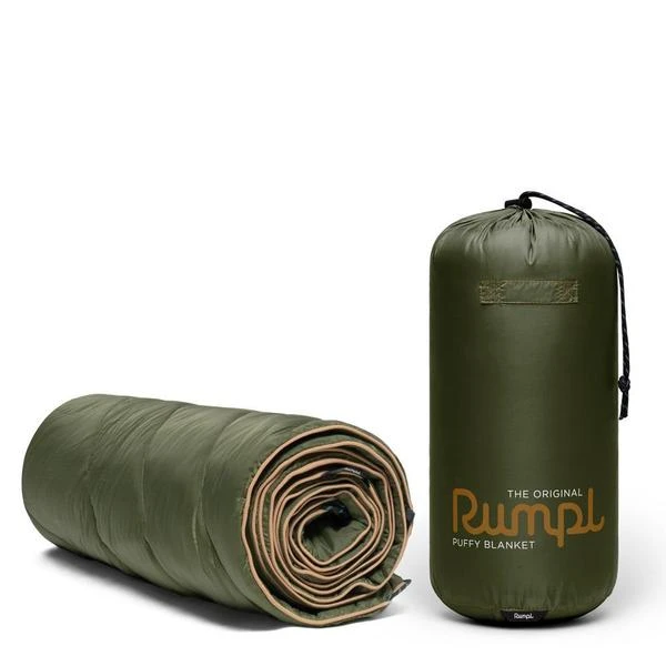 Rumpl Original Solid Puffy Blanket Cypress
