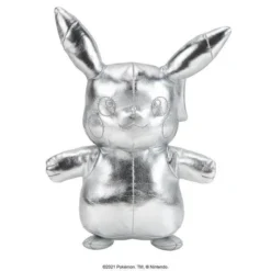 Pokemon 25th Celebration 8 Silver Plush Pikachu