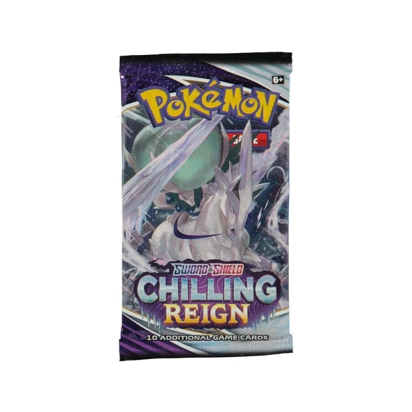 Pokemon Tcg Sword Shield Chilling Reign Foil Booster Pack 1 Pack