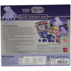 Pokemon Purple Tcg Sword Shield Chilling Reign Elite Trainer Box