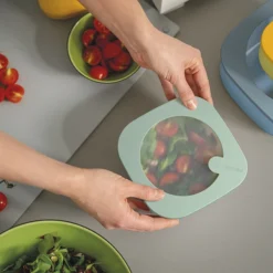 Guzzini Shallow 1900ml Sage Green Microwaveable Store&More Container