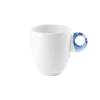 Guzzini Mediterranean Blue Acrylic and Porcelain Mug Feeling