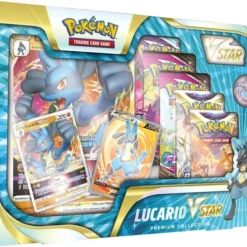 Pokemon Tcg Lucario Vstar Premium Collection Box