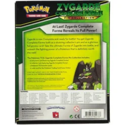 Pokemon Tcg Sun Moon Zygarde Complete Forme Pin Collection Box