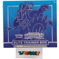 Pokemon Tcg Sword Shield Battle Styles Elite Trainer Box Blue