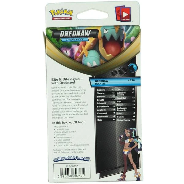 Pokemon Tcg Sword Shield Vivid Voltage Theme Deck Drednaw