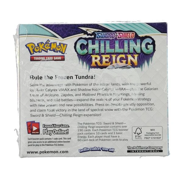 Pokemon Tcg Sword Shield Chilling Reign Booster Box 36 Packs