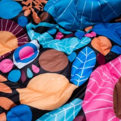 Rumpl Printed Puffy Blanket - Night Garden