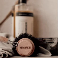 Humdakin Round Wood, Metal and Horse Hair Dish Brush