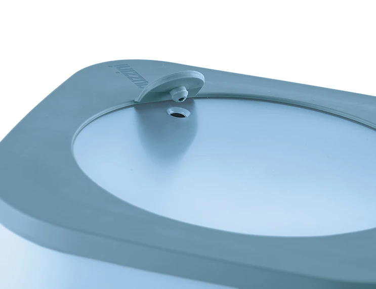 Guzzini Shallow 1900ml Clay Microwaveable Store&More Container