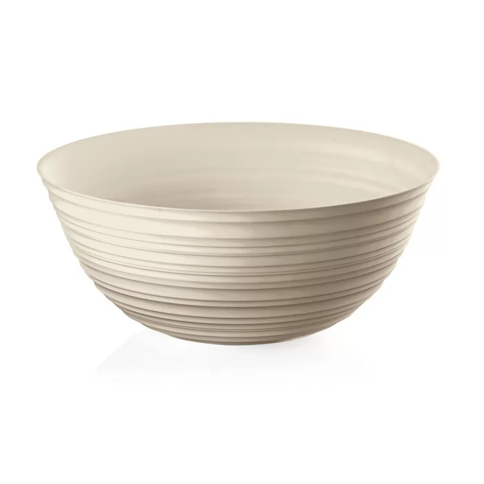 Guzzini Recycled Plastic Tierra XL Bowl in Clay