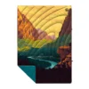 Rumpl Printed Puffy Blanket - Zio National Park