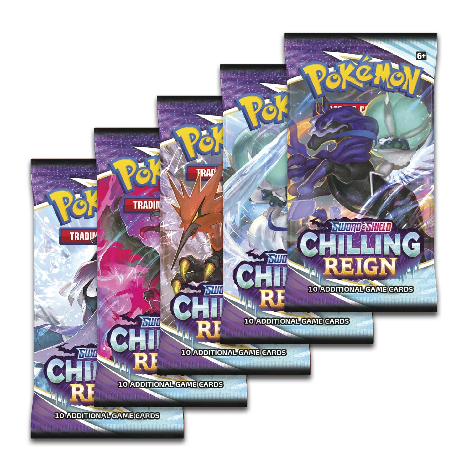 Pokemon Tcg Sword Shield Chilling Reign Booster Box 36 Packs