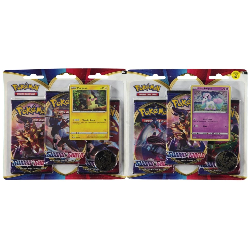 Pokemon Tcg Sword Shield Triple Booster Blister Pack